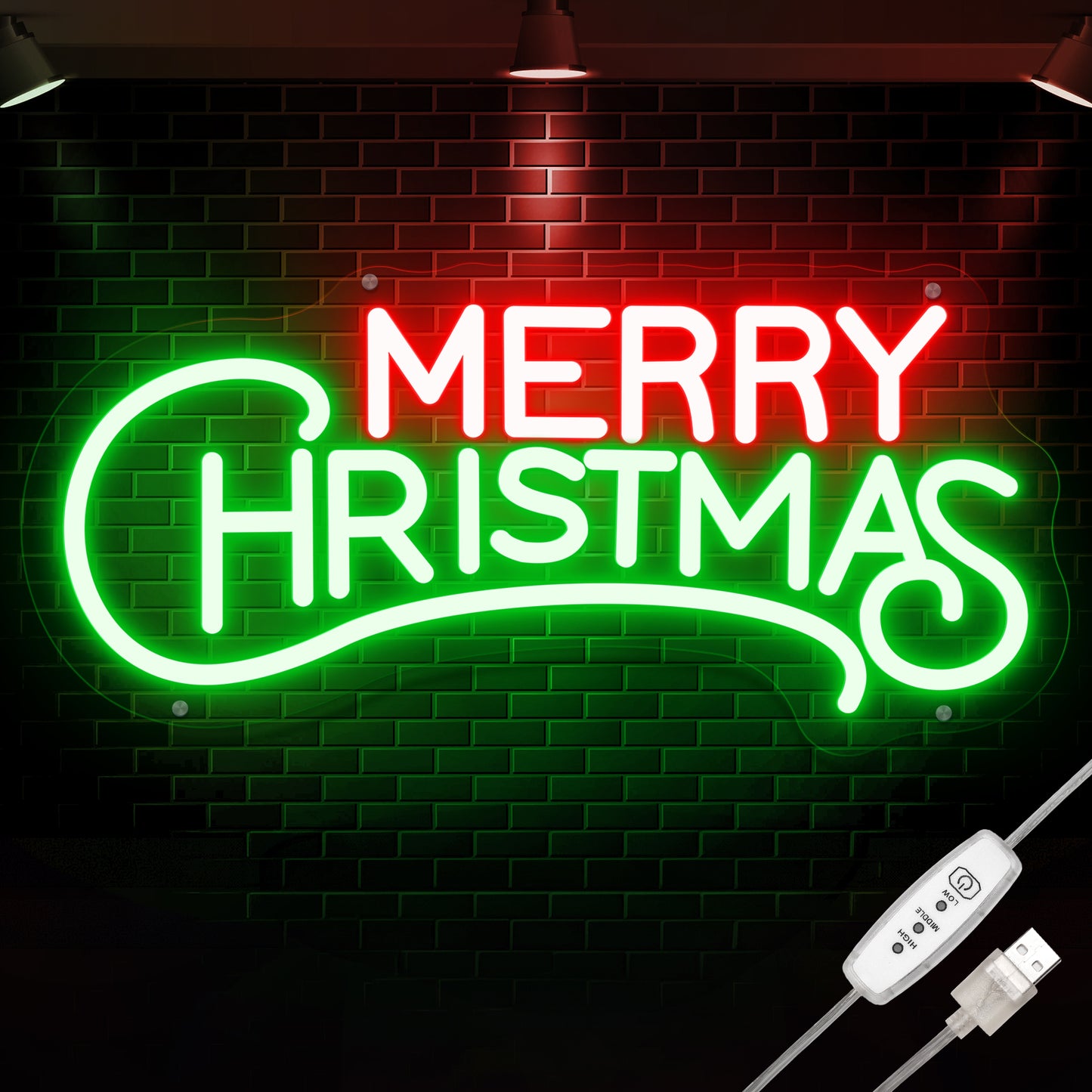 MERRY Christmas Neon Sign