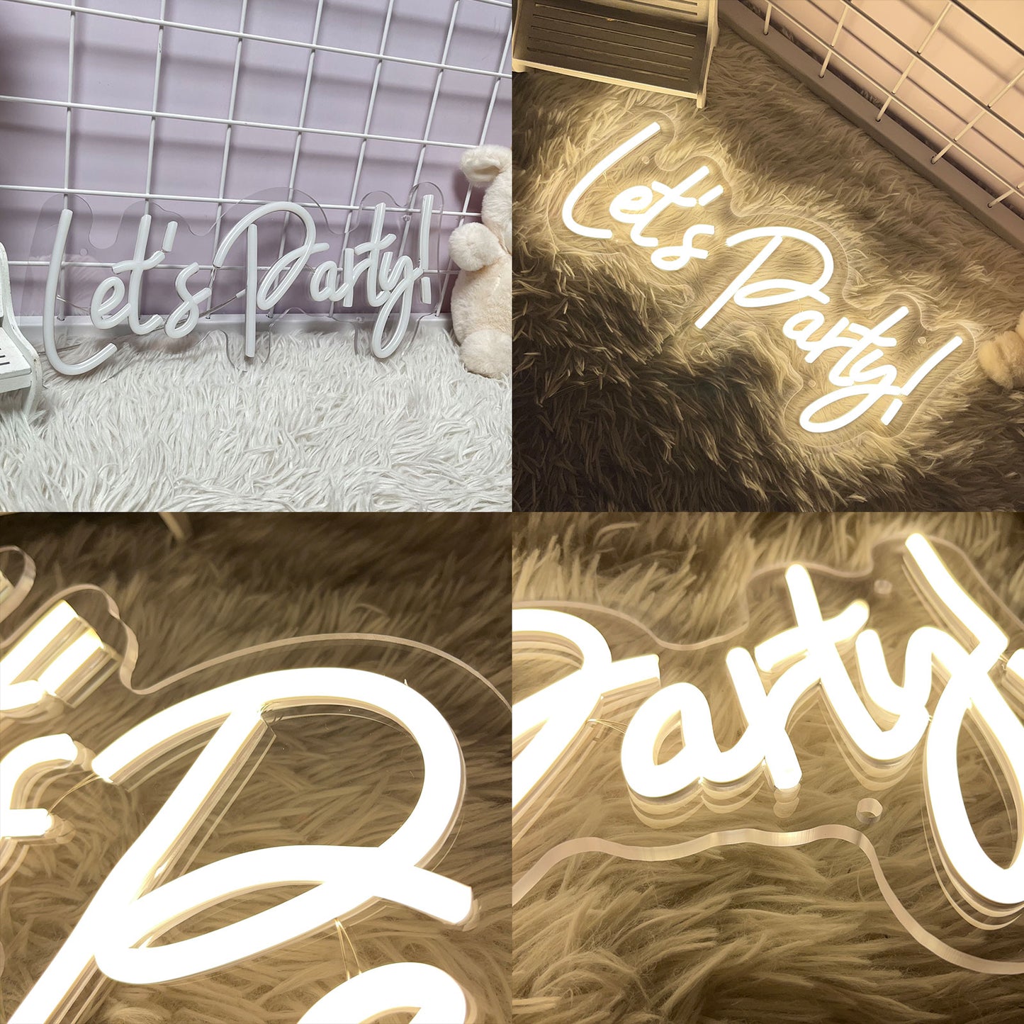 Let‘s Party Neon Sign