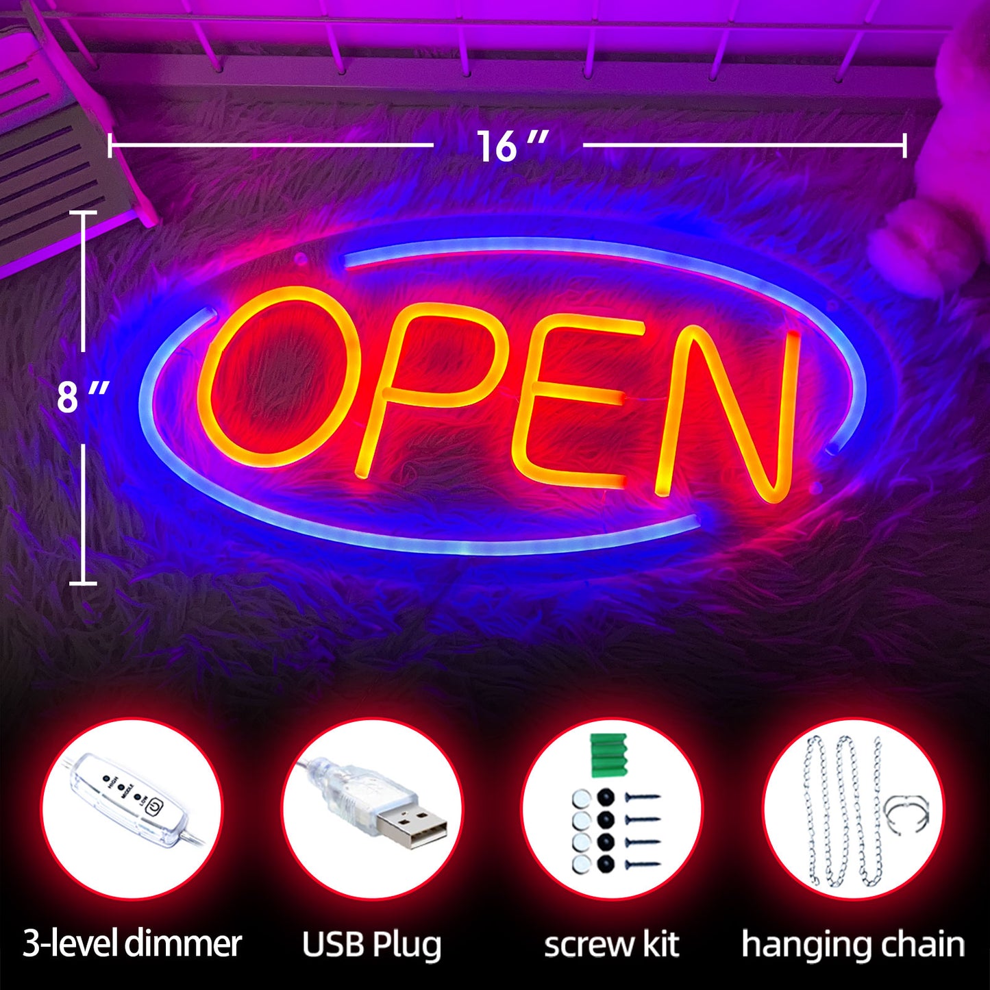 OPEN Neon Sign