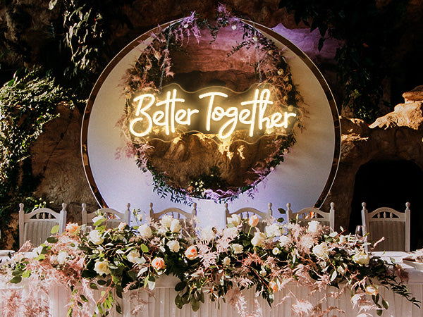 Better Together Neon Sign