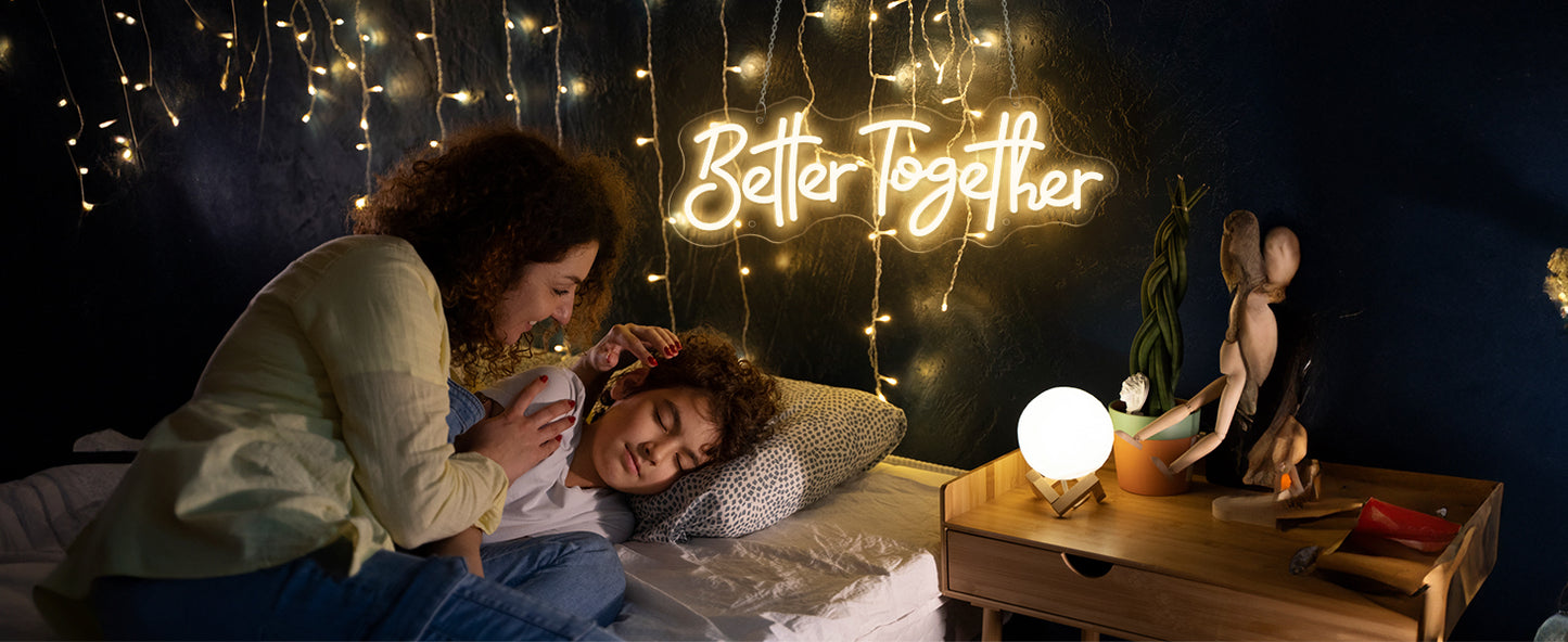 Better Together Neon Sign