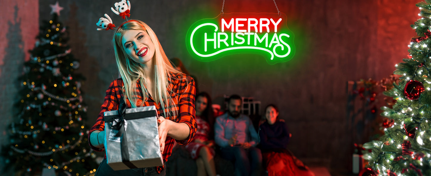 MERRY Christmas Neon Sign